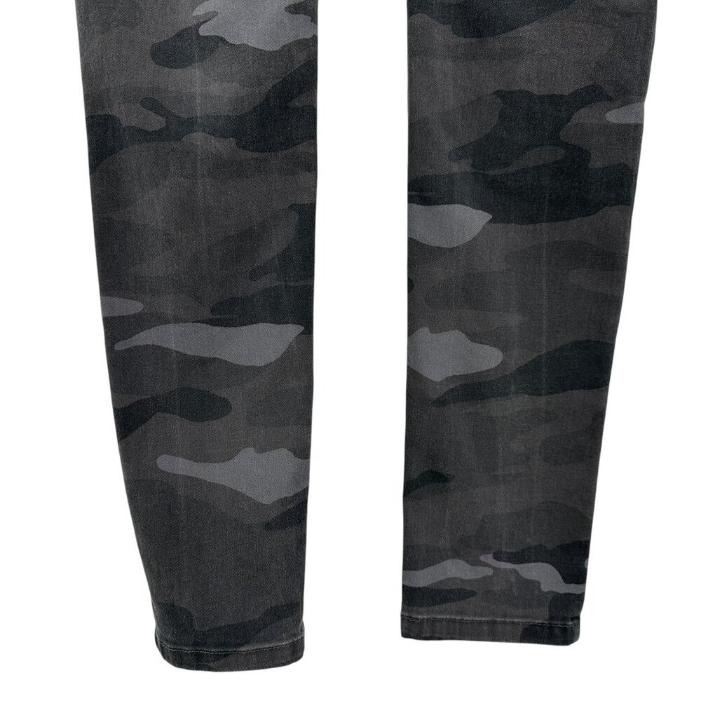 Democracy Womens 2 Jeans Pants Skinny Camouflage Gray Ab Solution - Picture 6 of 9
